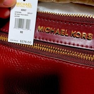 MD Waist Pack Xbody KENLY Merlot color